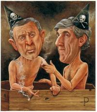 Bush y Kerry se preparan para su último debate